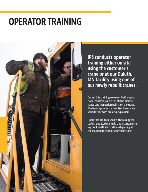 Operator Training